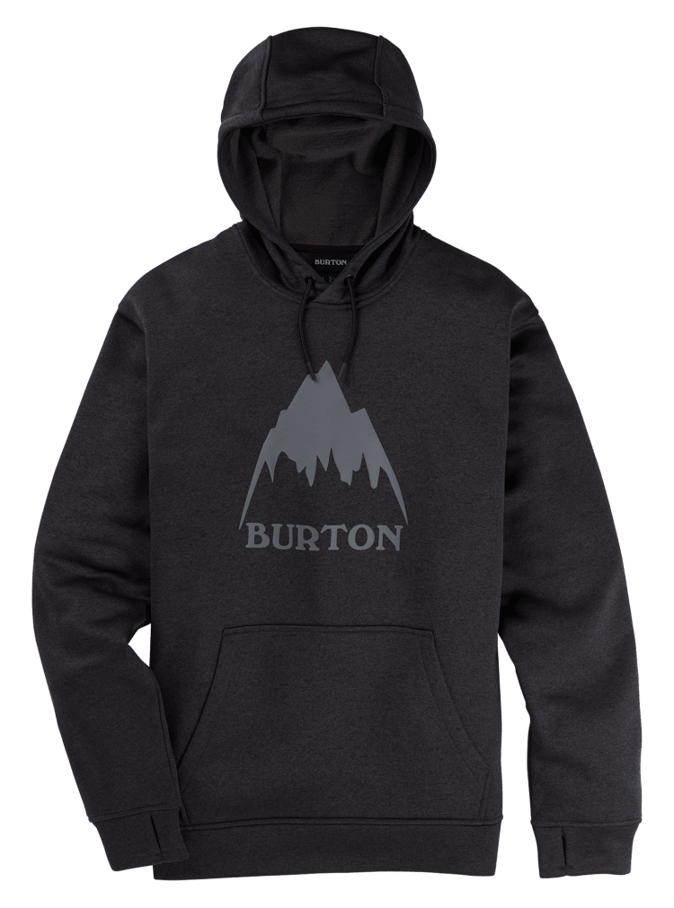 Burton Burton Oak Pullover Hoodie 2026 (Mens) | True Black Heather