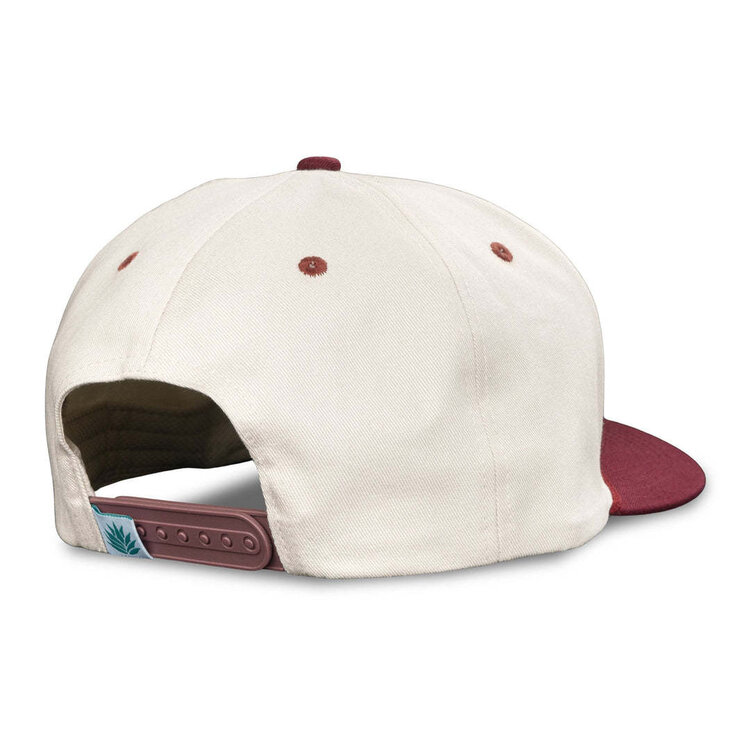 Sendero Sendero Logo Hat (Unisex) | Cream/Maroon