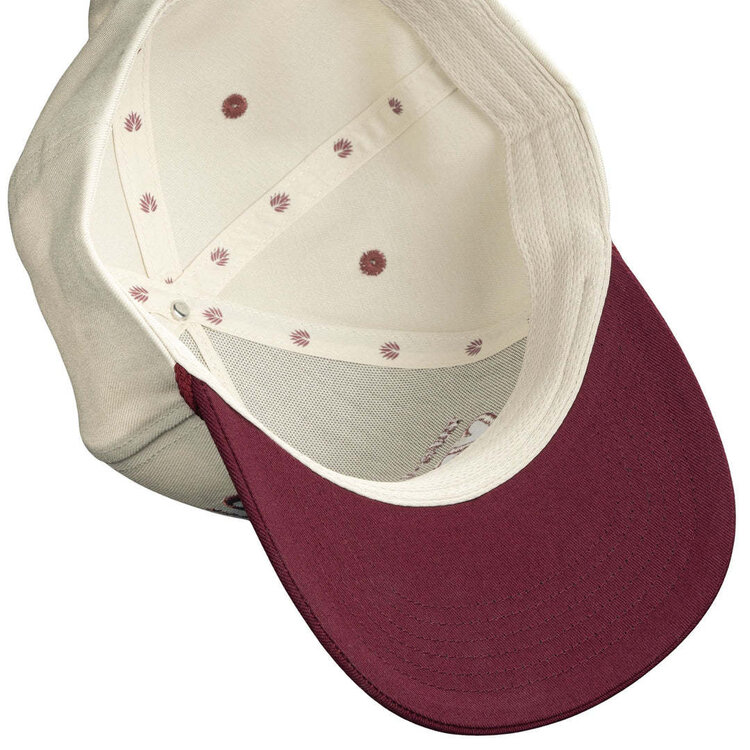Sendero Sendero Logo Hat (Unisex) | Cream/Maroon