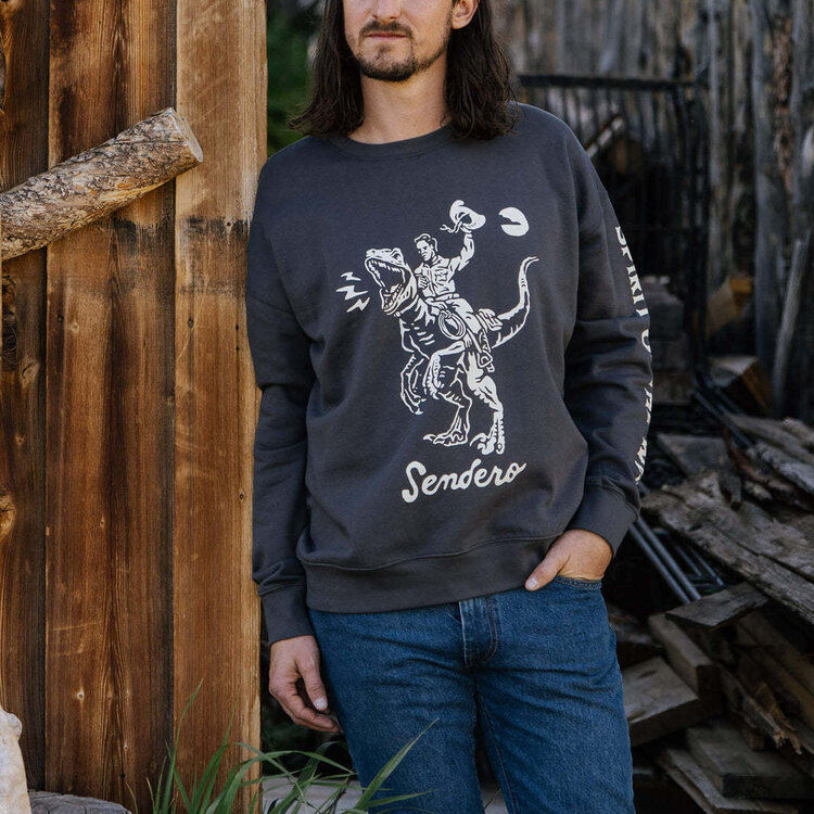Sendero Sendero Velociwrangler Sweatshirt (Mens) | Vintage Black