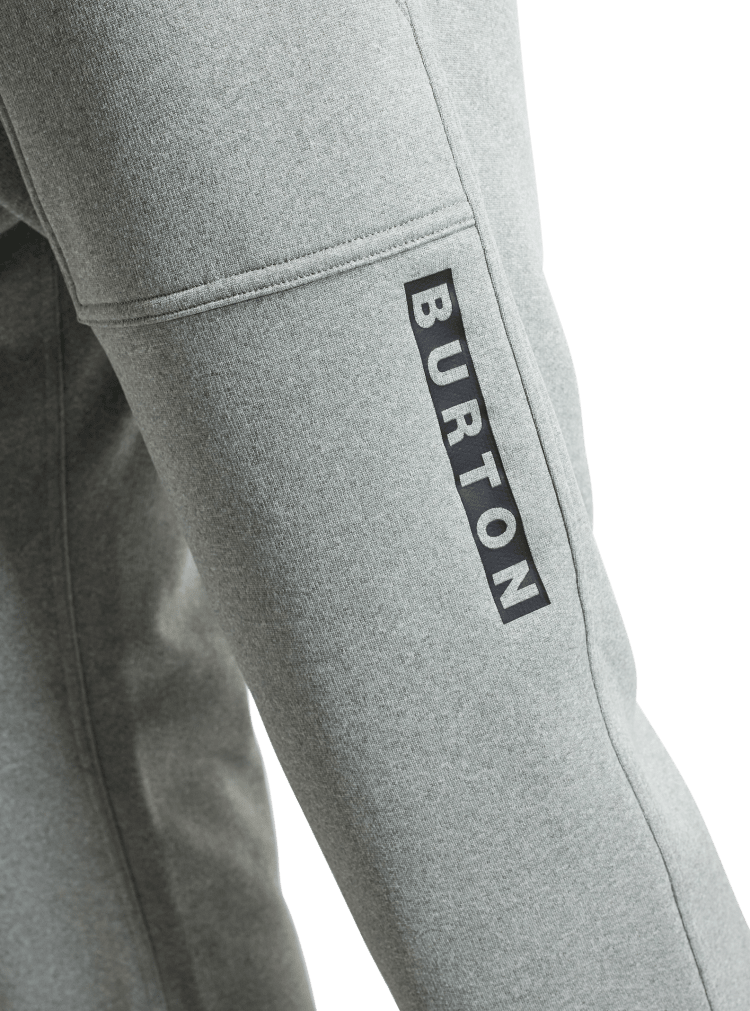 Burton Burton Oak Fleece Pants 2026 (Mens) | Gray Heather