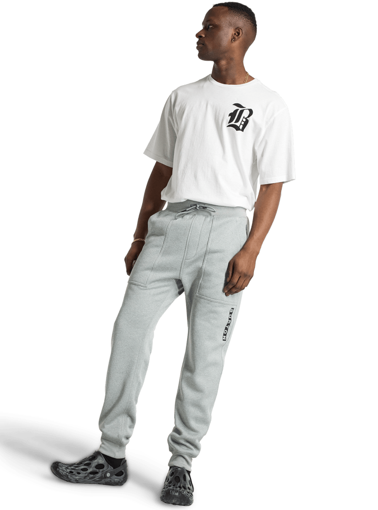 Burton Burton Oak Fleece Pants 2026 (Mens) | Gray Heather