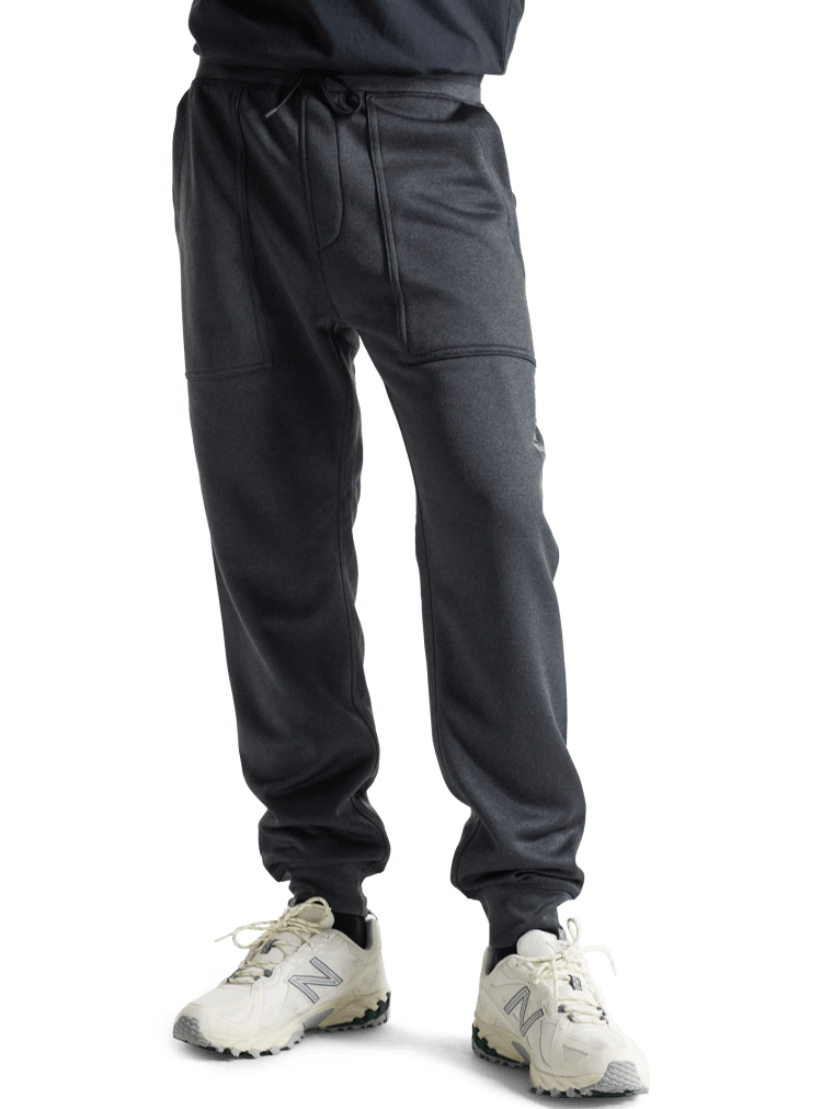 Burton Burton Oak Fleece Pants 2026 (Mens) | True Black Heather