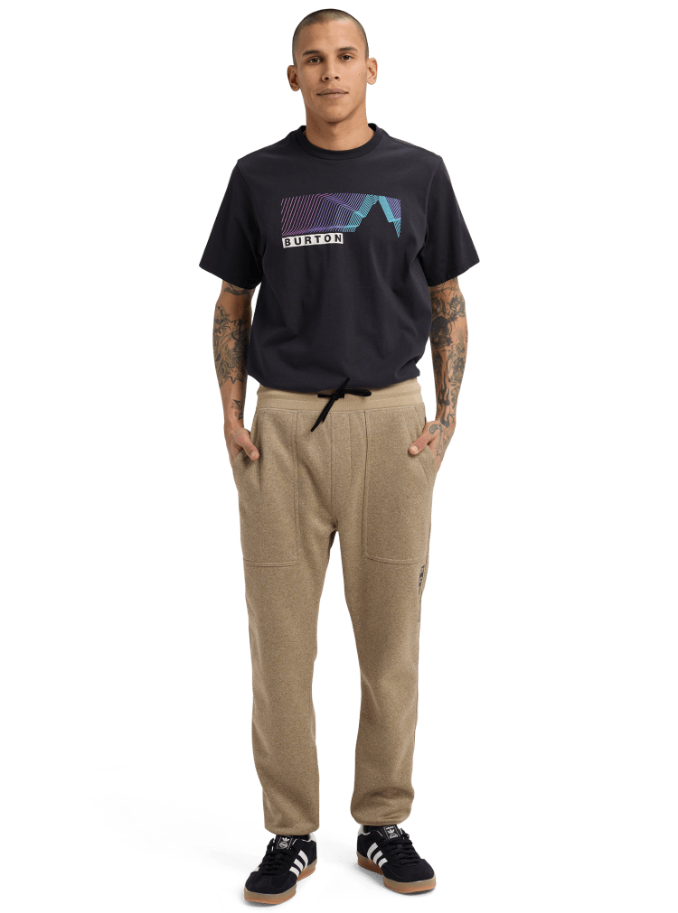 Burton Burton Oak Fleece Pants 2026 (Mens) | Summit Taupe Heather