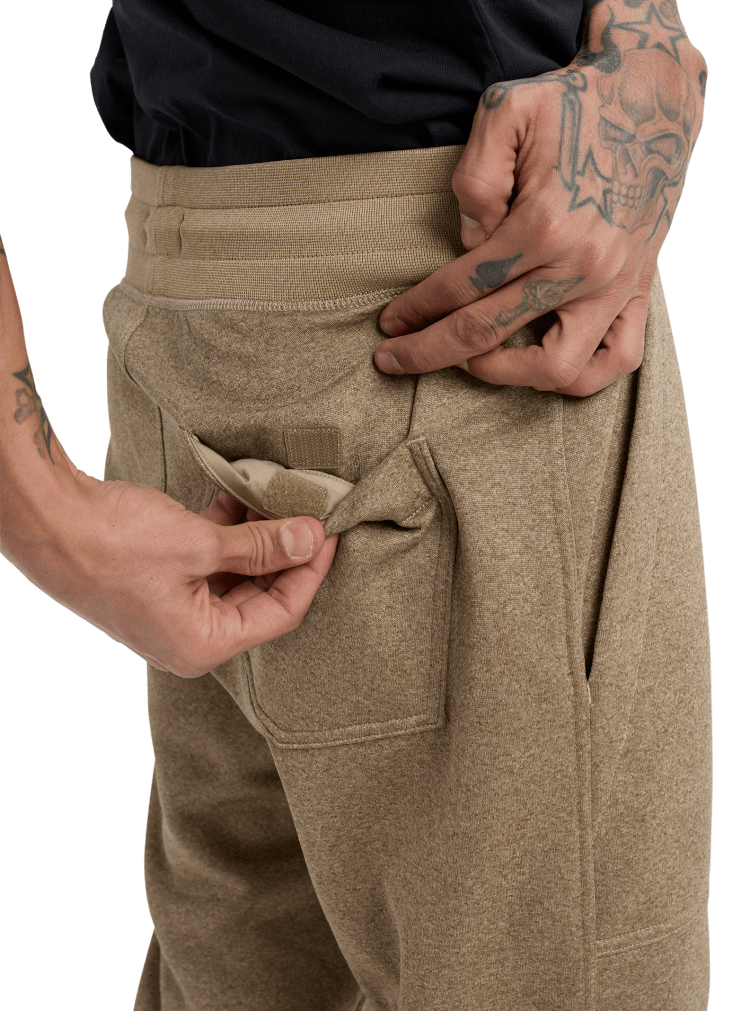 Burton Burton Oak Fleece Pants 2026 (Mens) | Summit Taupe Heather