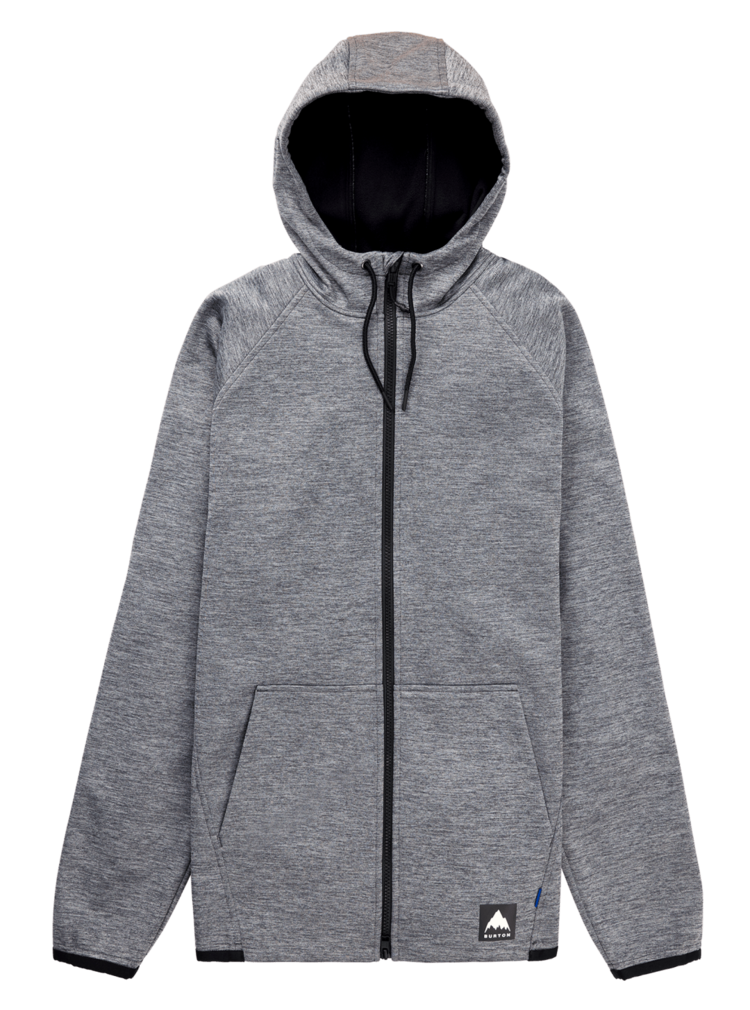 Burton Burton Crown Weatherproof Fz 2026 (Mens) | True Black Heather