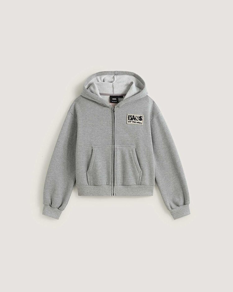 Vans Vans Van-Archy Label Zip (Youth) | Cement Heather