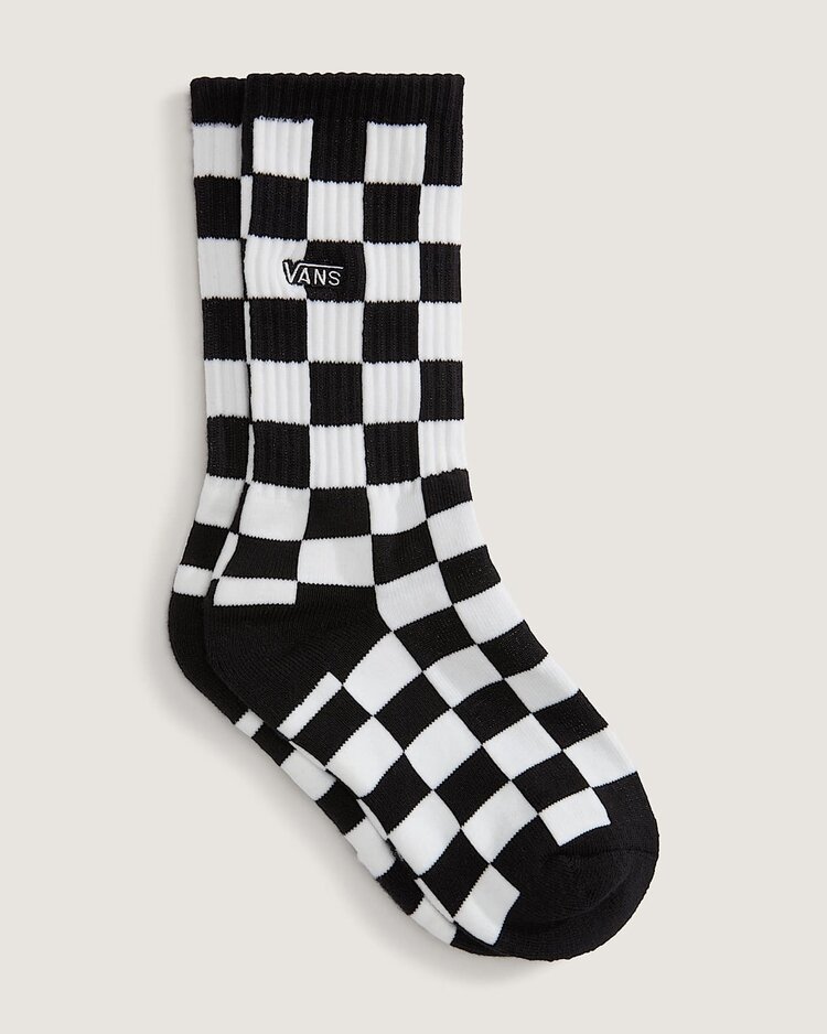 Vans Vans Checkerboard Crew (Youth) | Black/White