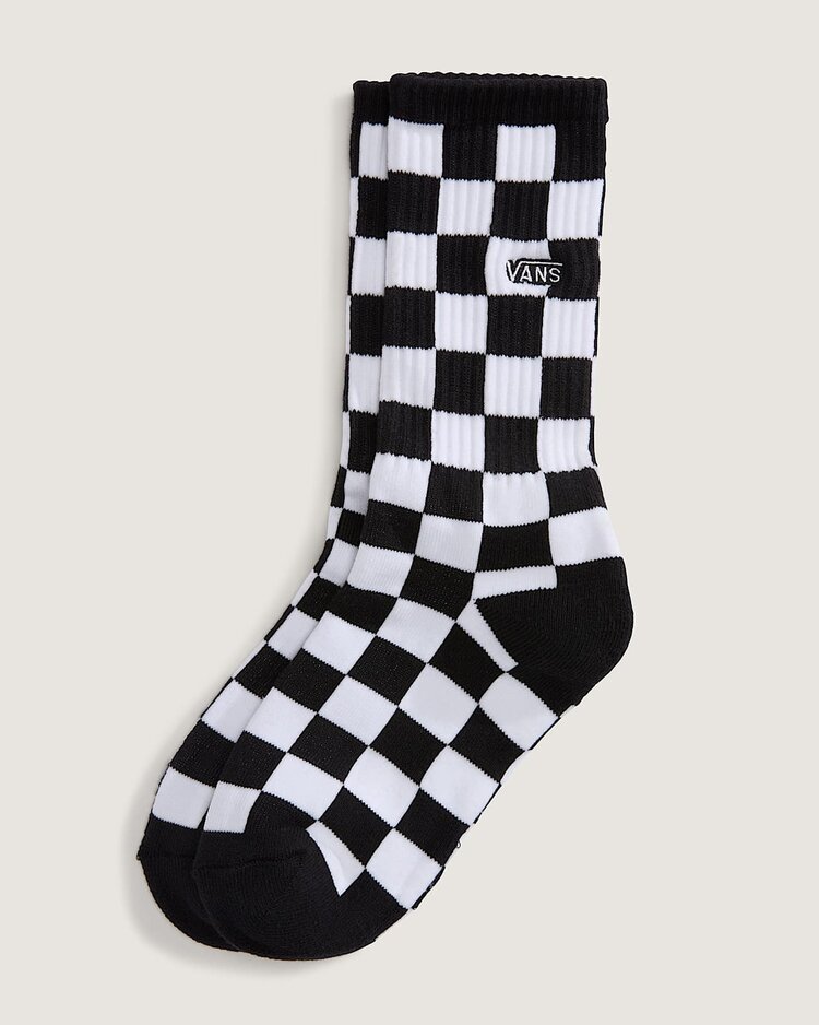 Vans Vans Checkerboard Crew (Youth) | Black/White