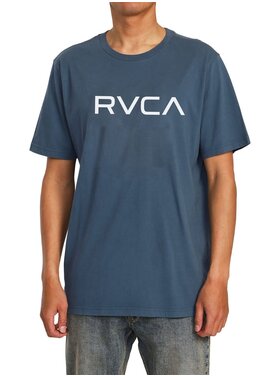 RVCA Rvca Big Rvca Ss (Mens) | Duck Blue