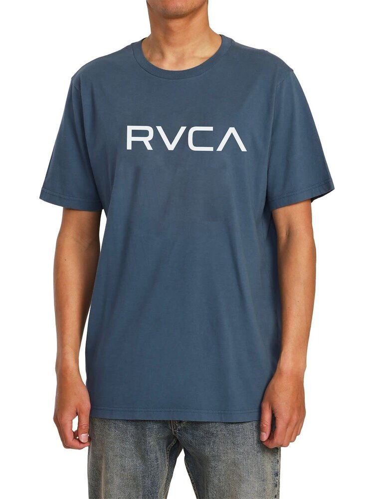 RVCA Rvca Big Rvca Ss (Mens) | Duck Blue