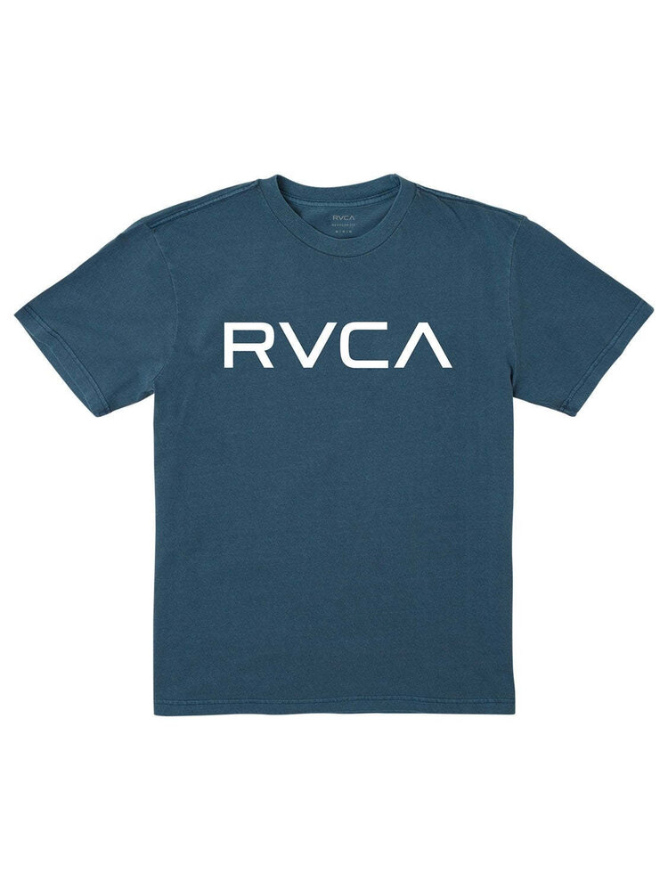RVCA Rvca Big Rvca Ss (Mens) | Duck Blue