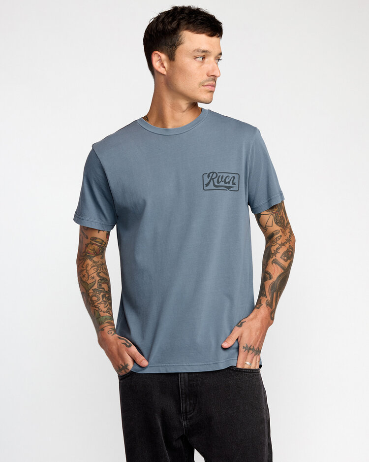 RVCA Rvca Frame Up Ss (Mens) | Vintage Navy