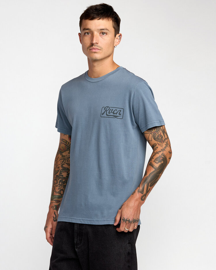 RVCA Rvca Frame Up Ss (Mens) | Vintage Navy
