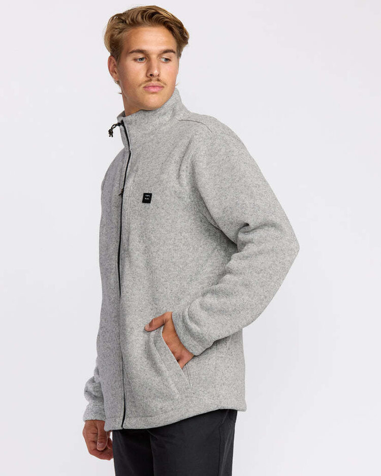 Billabong Billabong Boundary Mock Zip (Mens) | Grey Htr