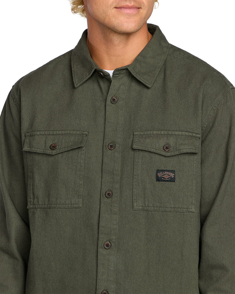 Billabong Billabong Bong Days Ls (Mens) | Dark Military
