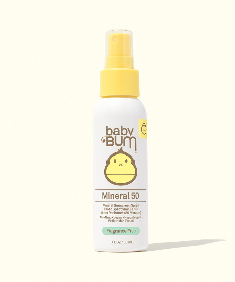 SUN BUM Sun Bum Baby Bum Spf 50 Mineral Sunscreen Spray Fragrance Free