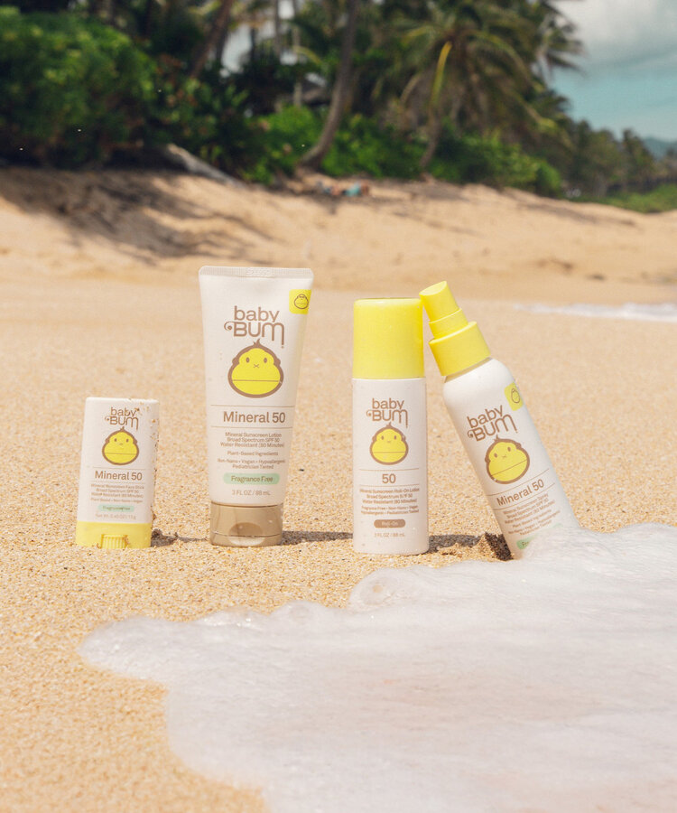 SUN BUM Sun Bum Baby Bum Spf 50 Mineral Sunscreen Spray Fragrance Free