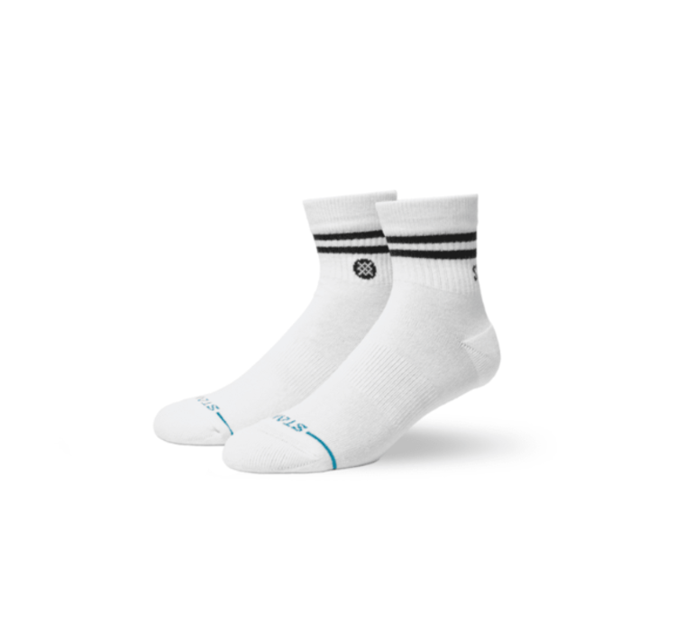 STANCE Stance Core Quarter-6Pk (Unisex) | White