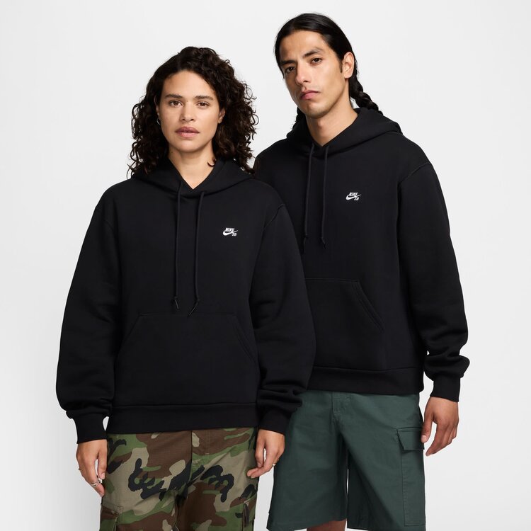 Nike SB Nike Sb Hd Essential Logo Fleece Po (Unisex) | Black/White