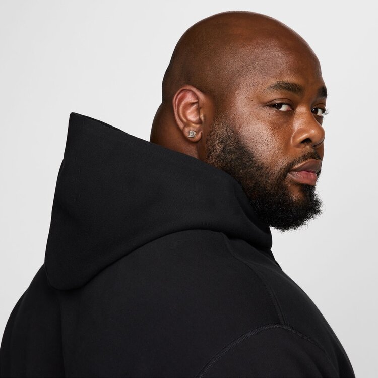 Nike SB Nike Sb Hd Essential Logo Fleece Po (Unisex) | Black/White