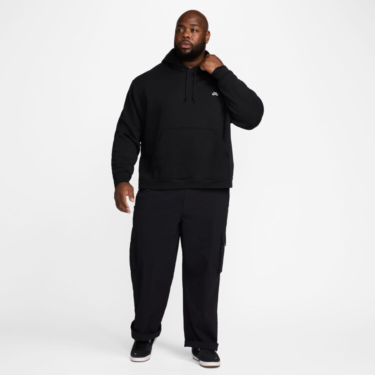 Nike SB Nike Sb Hd Essential Logo Fleece Po (Unisex) | Black/White