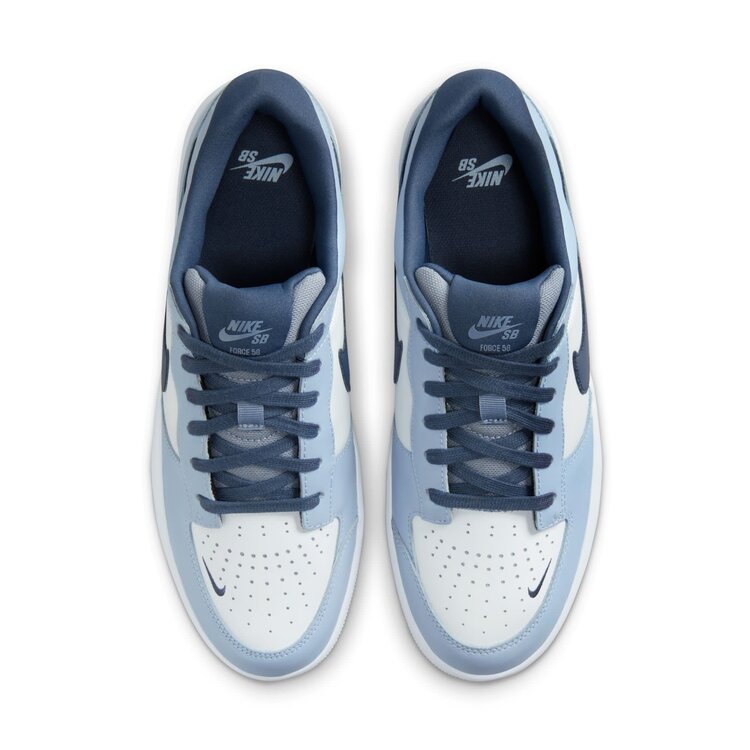 Nike SB Nike Sb Force 58 Premium (Unisex) | White/Thunder Blue-Ashen Slate