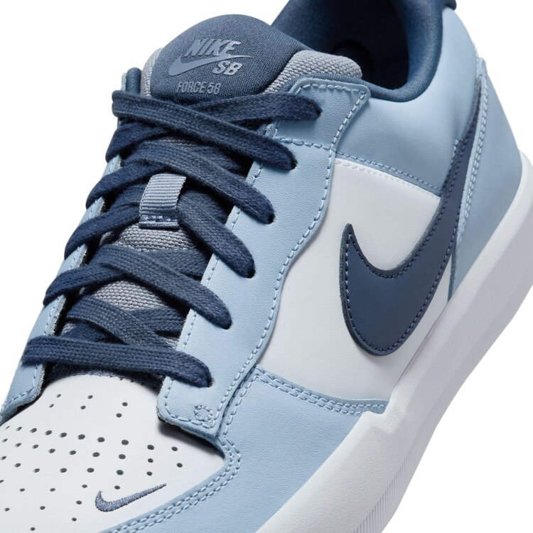 Nike SB Nike Sb Force 58 Premium (Unisex) | White/Thunder Blue-Ashen Slate