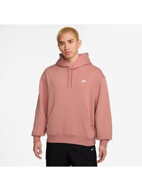 Nike SB Nike Sb Hd Essential Logo Fleece Po (Unisex) | Red Stardust/White