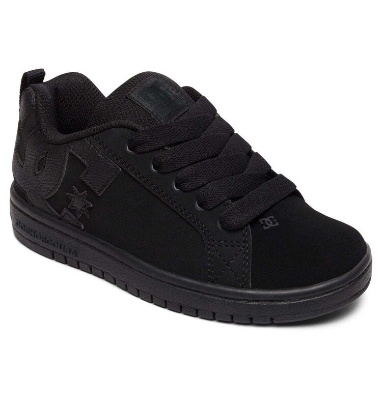 DC Dc Court Graffik (Youth) | Black/Black