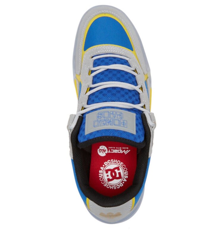 DC Dc Metric X Hongo (Mens) | Grey/Blue/Yellow