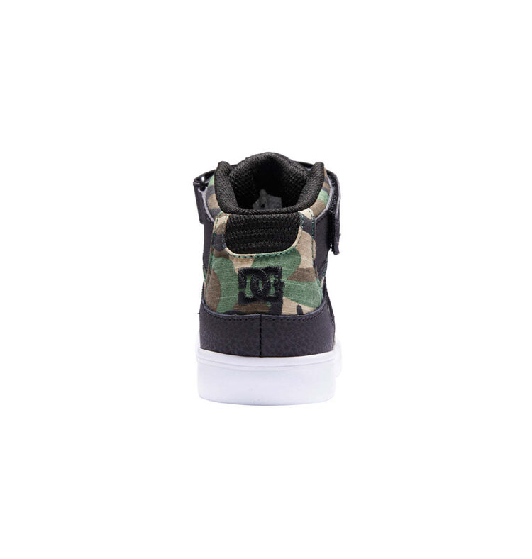 DC Dc Pure High-Top Ev (Youth) | Black Camo