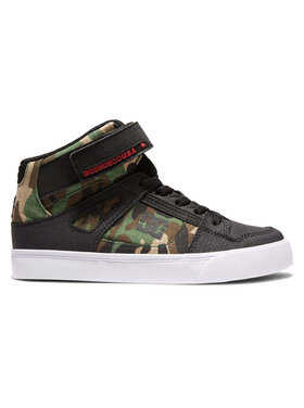DC Dc Pure High-Top Ev (Youth) | Black Camo