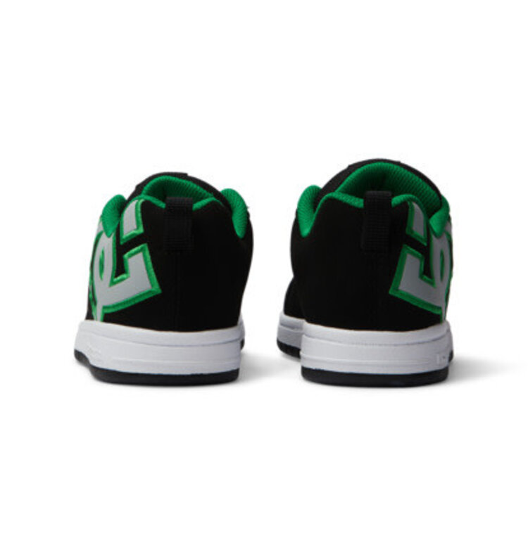 DC Dc Court Graffik (Youth) | Black/Kelly/Green