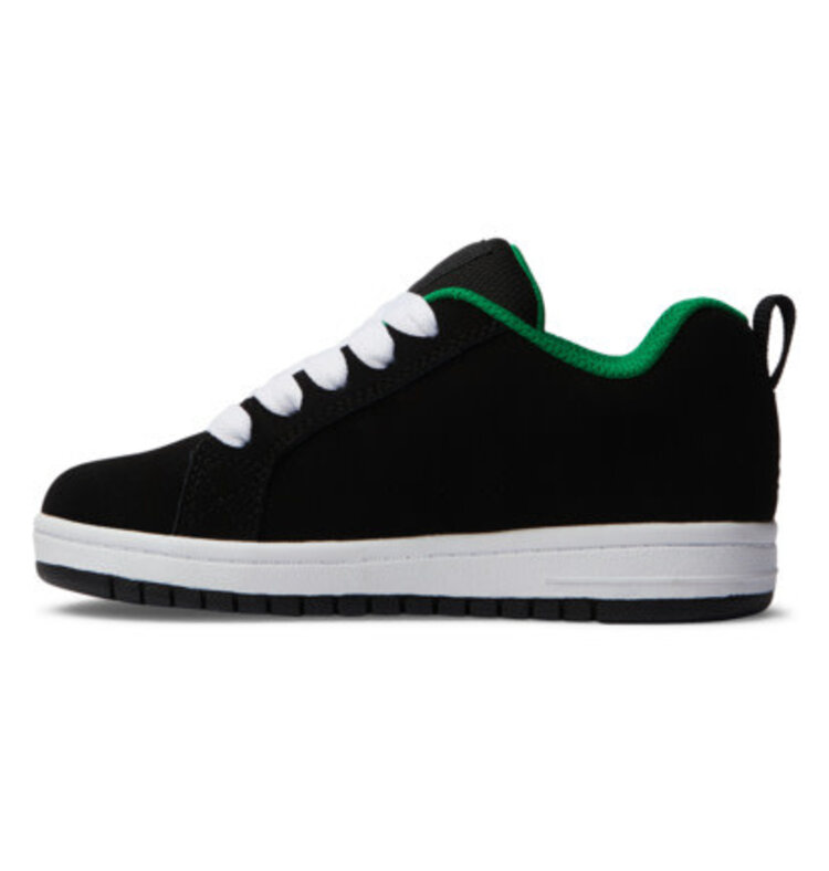 DC Dc Court Graffik (Youth) | Black/Kelly/Green
