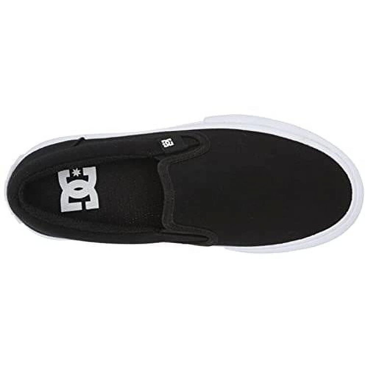 DC Dc Manual Slip-On (Youth) | Black/White