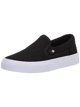 DC Dc Manual Slip-On (Youth) | Black/White
