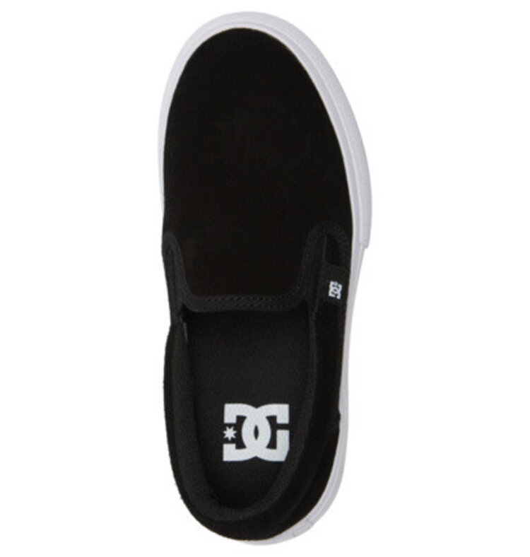 DC Dc Manual Slip-On Sd (Youth) | Black/White