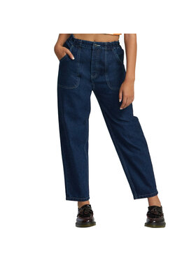 RVCA Rvca W Scrunchie Denim Pant | Dark Indigo