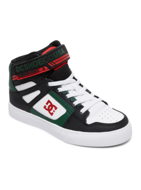 DC Dc Pure High-Top Ev (Youth) | Black/Green