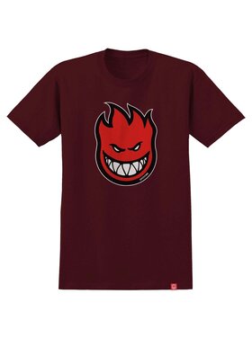 Spitfire Spitfire Bighead Fill Ss Tee (Mens) | Maroon/Red/Black/White