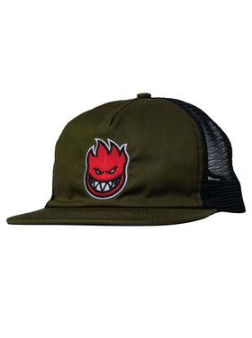 Spitfire Spitfire Bighead Fill Snapback (Mens) | Olive/Black