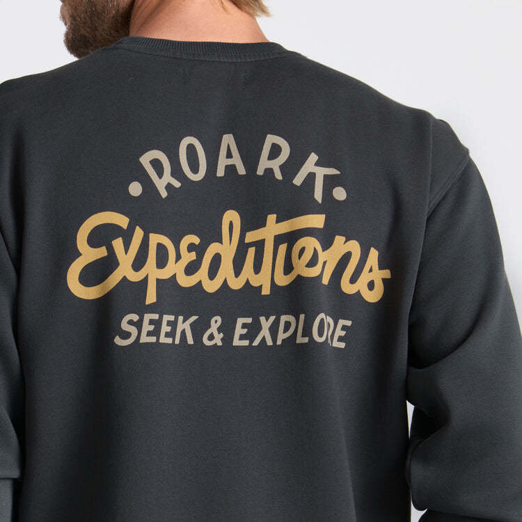 Roark Roark Sign Writer Fleece (Mens) | Onyx