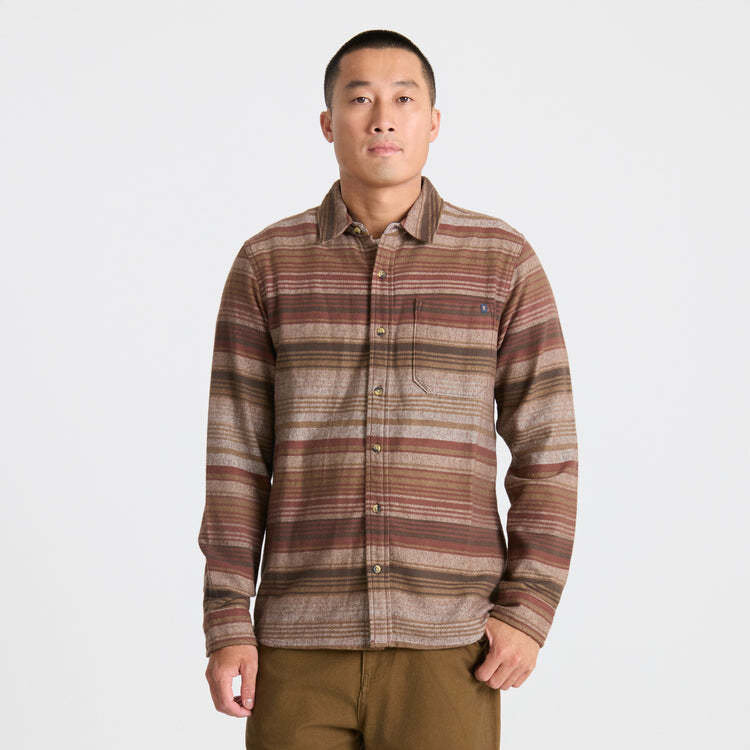 Roark Roark Crossroads Flannel (Mens) | Red Clay