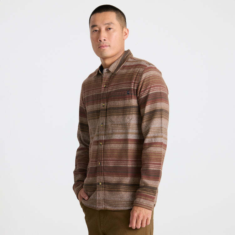 Roark Roark Crossroads Flannel (Mens) | Red Clay
