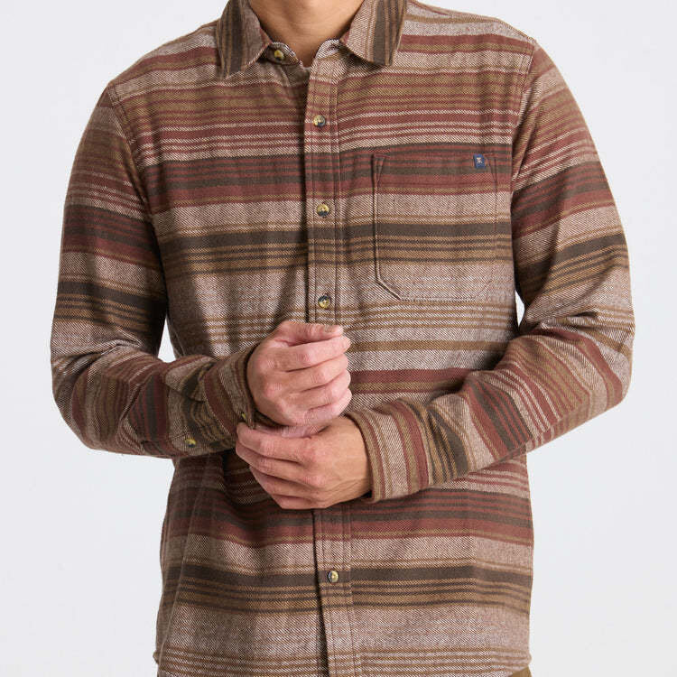Roark Roark Crossroads Flannel (Mens) | Red Clay