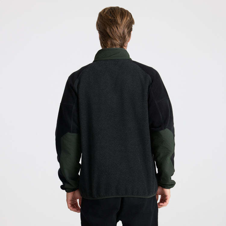 Roark Roark Campover Fleece Mock (Mens) | Onyx