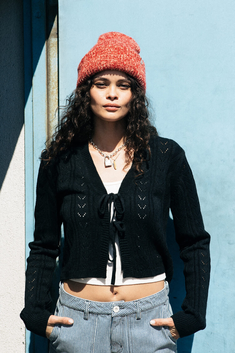 Brixton Brixton Cozy Beanie (Womens) | Mellow Rose/Adrenaline Rush