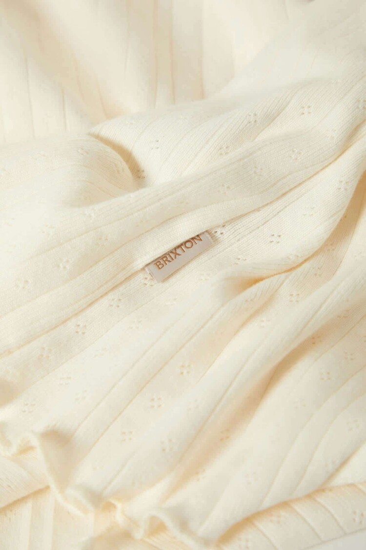 Brixton Brixton Dolly Slim L/S Knit Tee (Womens) | Off White