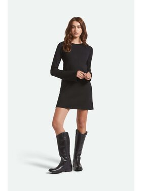 Brixton Brixton Dolly L/S Knit Dress (Womens) | Black